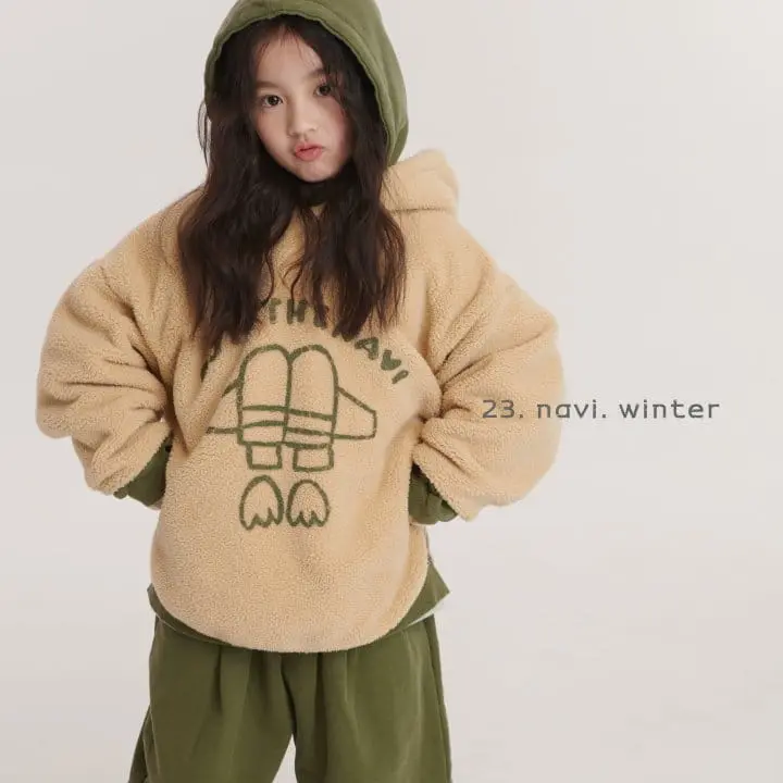 Navi - Korean Children Fashion - #minifashionista - Go To The Hoody Tee - 6