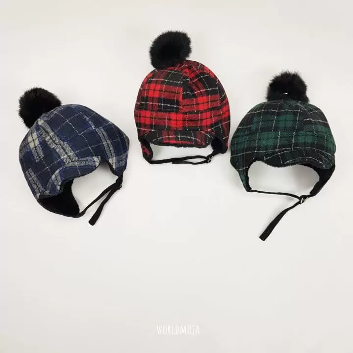 New World - Korean Children Fashion - #childofig - Check Pilot Hat - 7