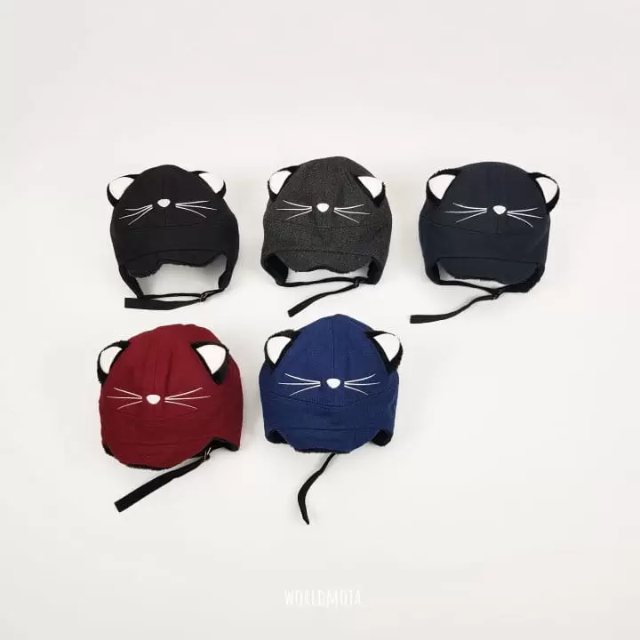 New World - Korean Children Fashion - #childofig - Kitty Pilot Hat - 3