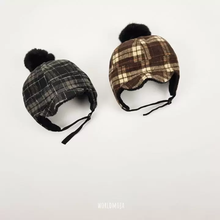 New World - Korean Children Fashion - #childrensboutique - Check Pilot Hat - 8
