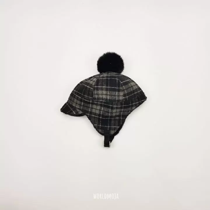 New World - Korean Children Fashion - #discoveringself - Check Pilot Hat - 10