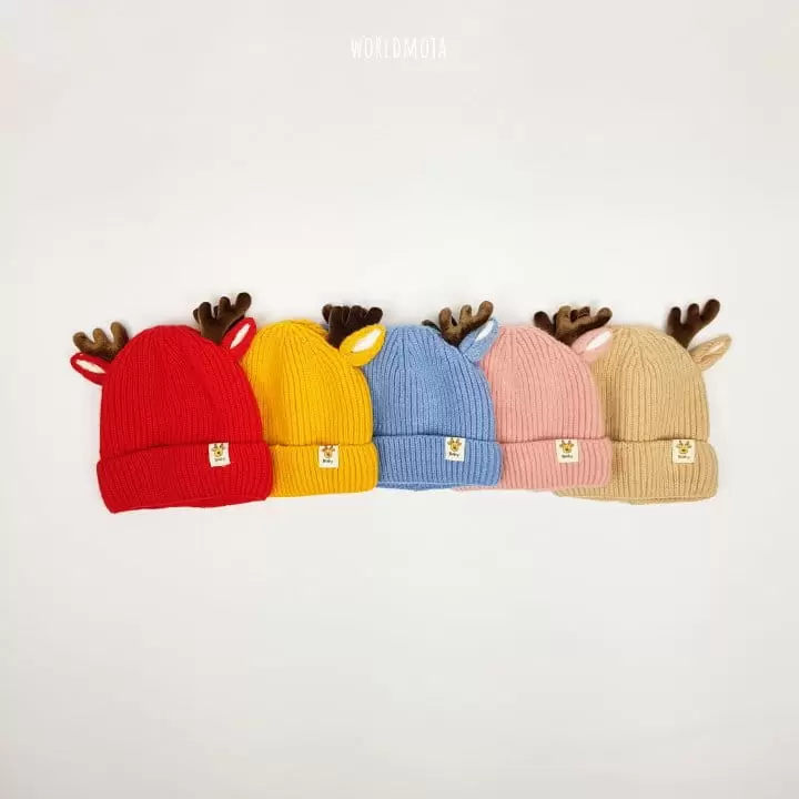 New World - Korean Children Fashion - #kidsshorts - Rudolf Beanie - 2