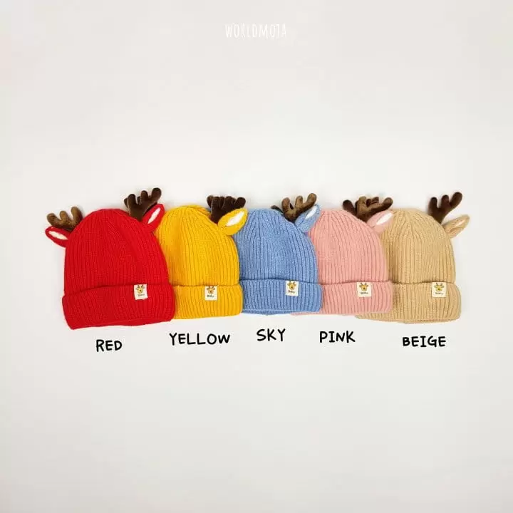 New World - Korean Children Fashion - #kidsstore - Rudolf Beanie - 3