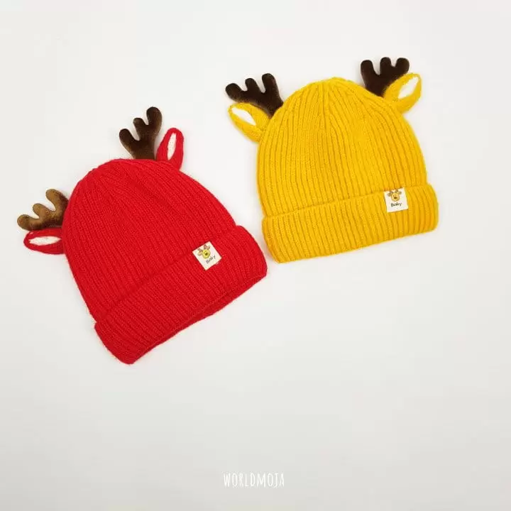 New World - Korean Children Fashion - #kidsstore - Rudolf Beanie - 4