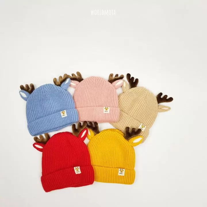 New World - Korean Children Fashion - #littlefashionista - Rudolf Beanie - 6
