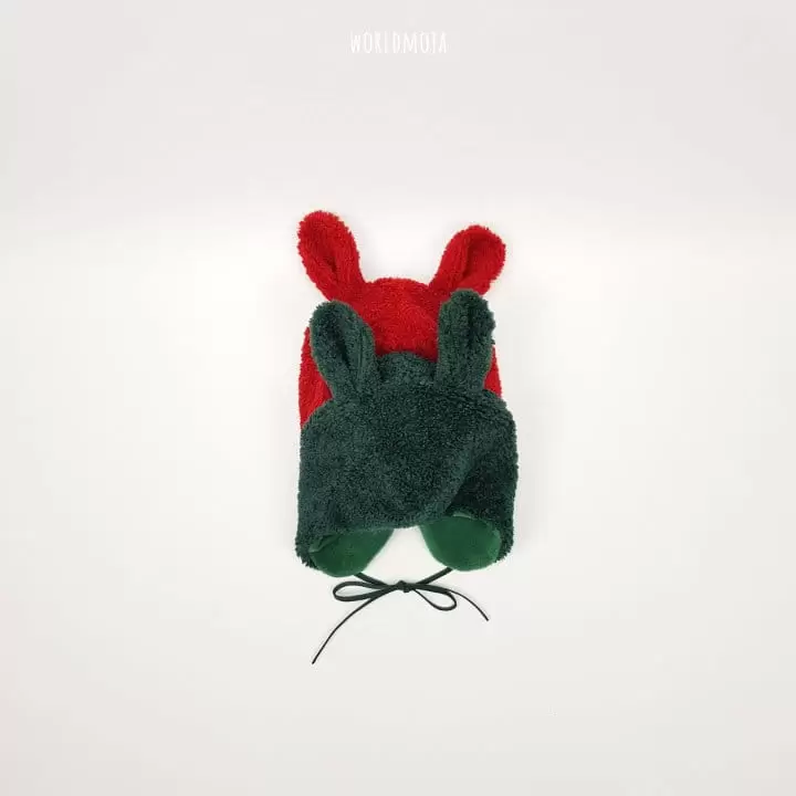 New World - Korean Children Fashion - #Kfashion4kids - Christmas Rabbit Fluffy Earmuff - 4