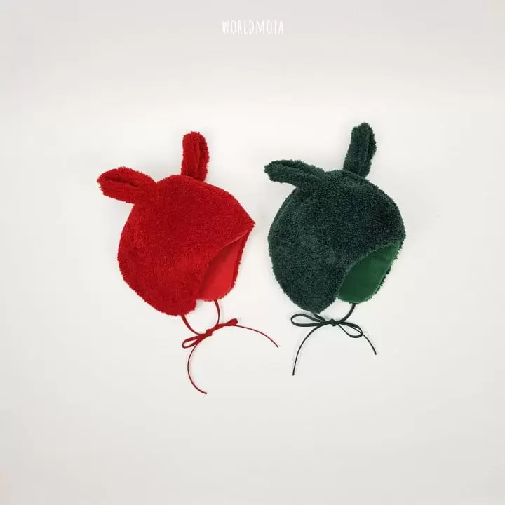 New World - Korean Children Fashion - #magicofchildhood - Christmas Rabbit Fluffy Earmuff - 5