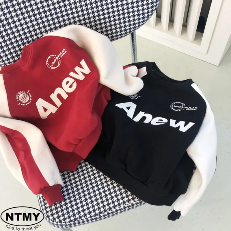 Nice To Meet You - Korean Children Fashion - #Kfashion4kids - A Unu Sweatshirt