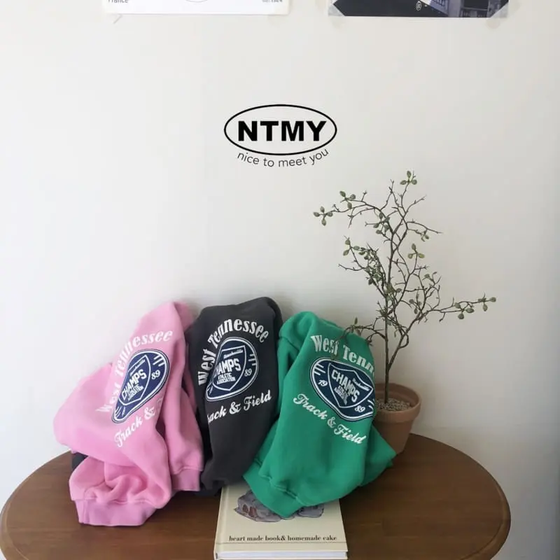 Nice To Meet You - Korean Children Fashion - #childofig - Chams Sweatshirt - 5