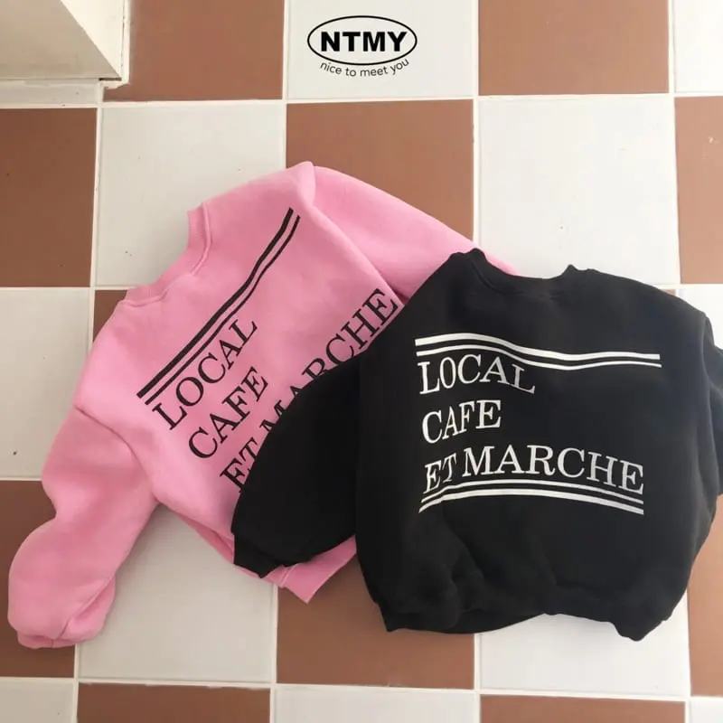 Nice To Meet You - Korean Children Fashion - #childofig - Local Sweatshirt - 6