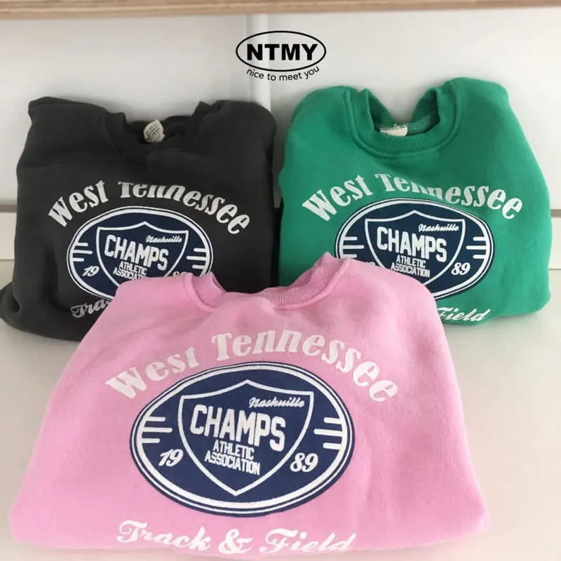 Nice To Meet You - Korean Children Fashion - #childrensboutique - Chams Sweatshirt - 7