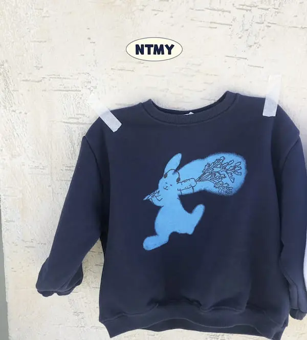 Nice To Meet You - Korean Children Fashion - #designkidswear - Carrot Rabbit Sweatshirt - 10