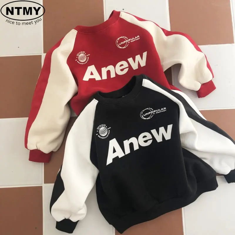 Nice To Meet You - Korean Children Fashion - #designkidswear - A Unu Sweatshirt - 9