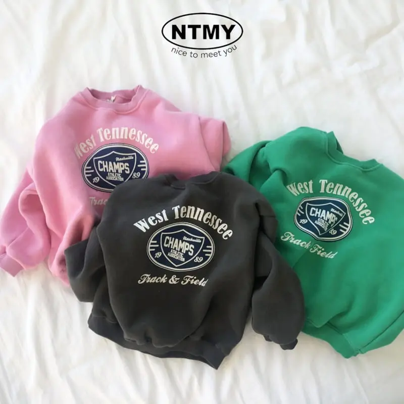 Nice To Meet You - Korean Children Fashion - #discoveringself - Chams Sweatshirt - 9