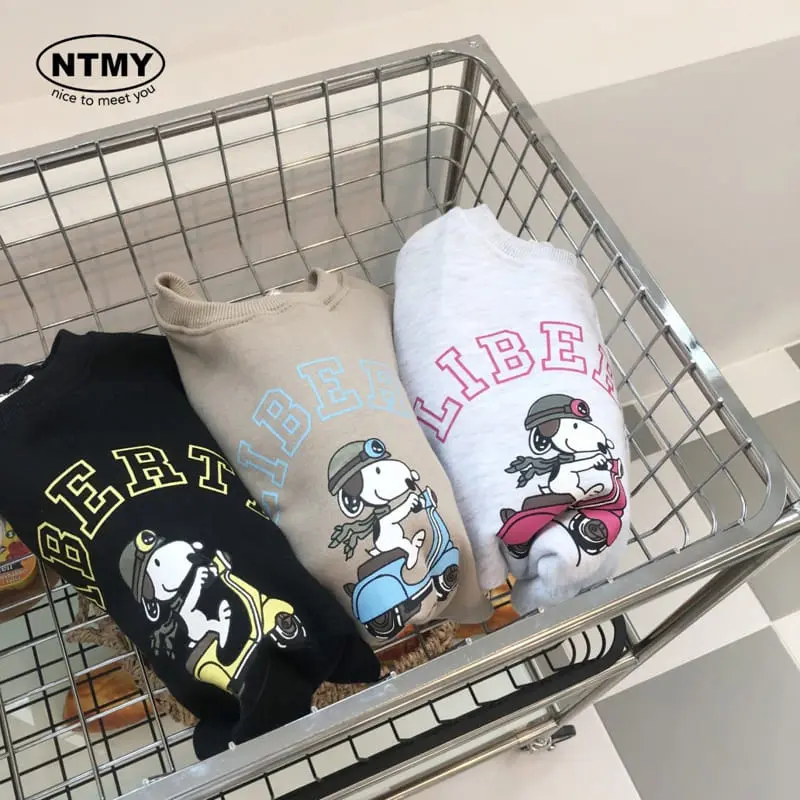Nice To Meet You - Korean Children Fashion - #discoveringself - Scooter Sweatshirt - 7