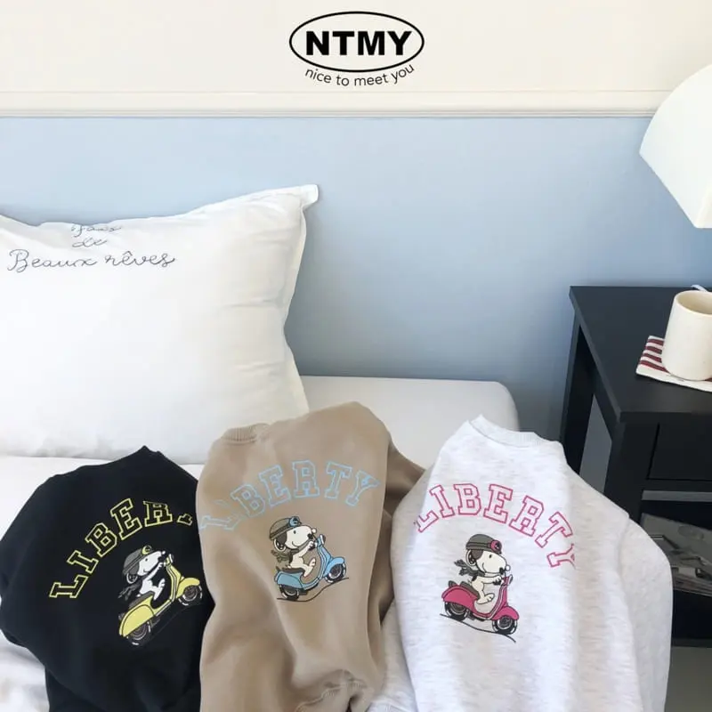 Nice To Meet You - Korean Children Fashion - #fashionkids - Scooter Sweatshirt - 8