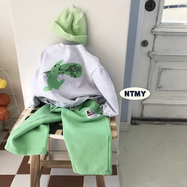 Nice To Meet You - Korean Children Fashion - #fashionkids - Carrot Rabbit Sweatshirt - 12