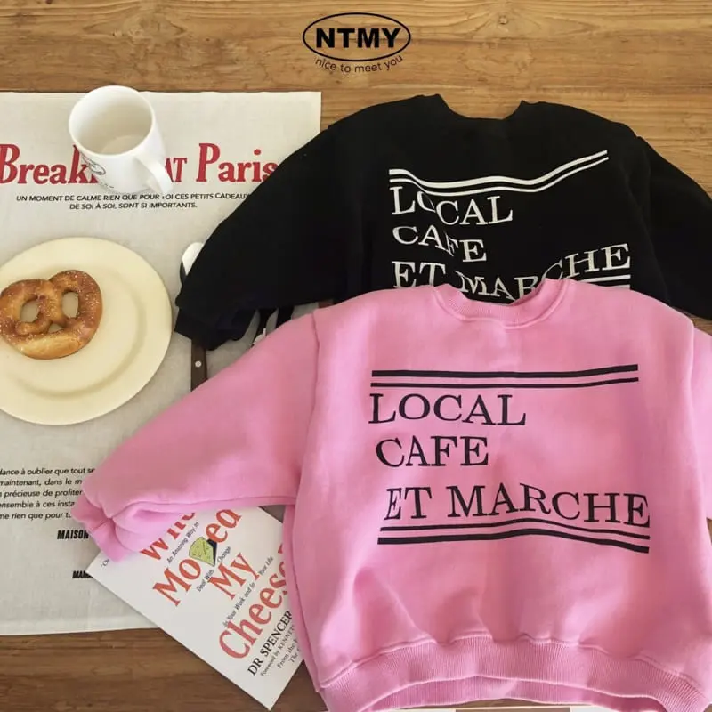 Nice To Meet You - Korean Children Fashion - #kidsstore - Local Sweatshirt - 12