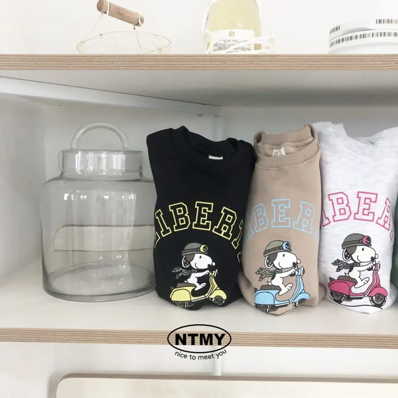 Nice To Meet You - Korean Children Fashion - #kidzfashiontrend - Scooter Sweatshirt - 11