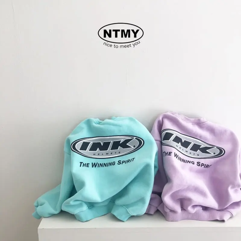 Nice To Meet You - Korean Children Fashion - #kidzfashiontrend - Ink Sweatshirt - 8