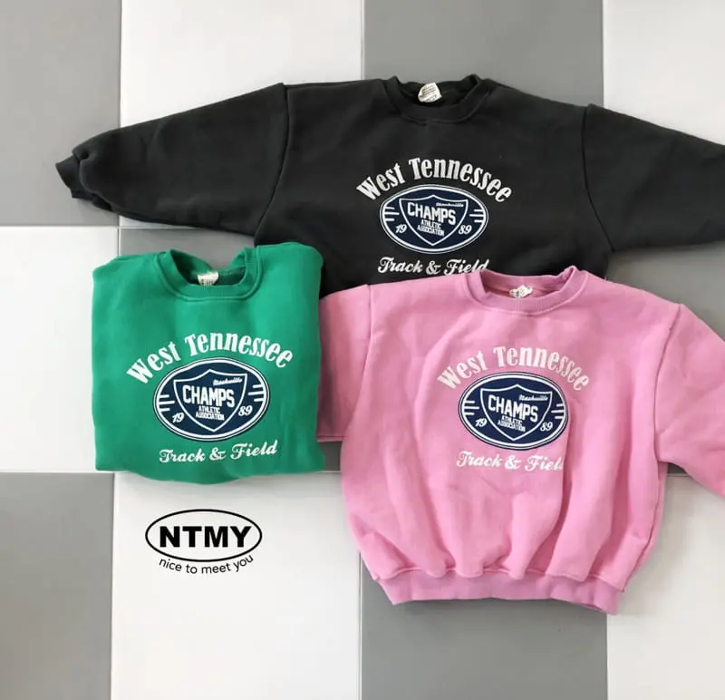 Nice To Meet You - Korean Children Fashion - #littlefashionista - Chams Sweatshirt