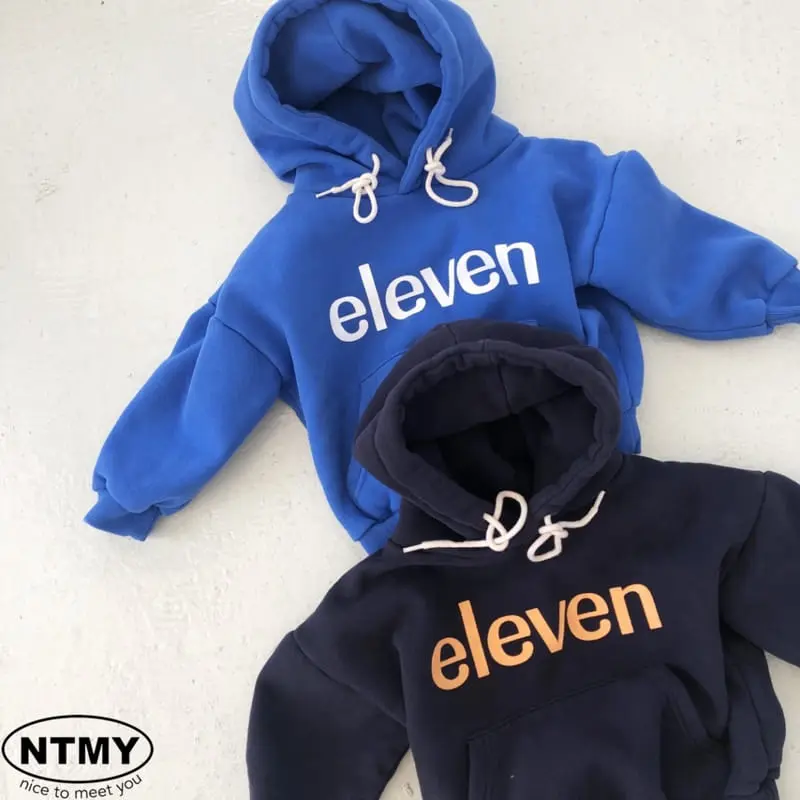 Nice To Meet You - Korean Children Fashion - #littlefashionista - Eleven Hoody Tee - 6