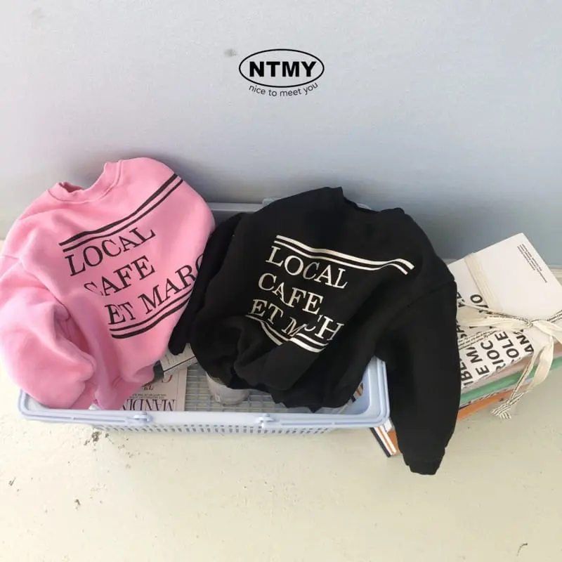 Nice To Meet You - Korean Children Fashion - #littlefashionista - Local Sweatshirt