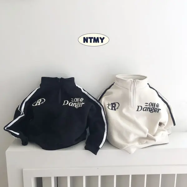 Nice To Meet You - Korean Children Fashion - #minifashionista - R China Sweatshirt - 10