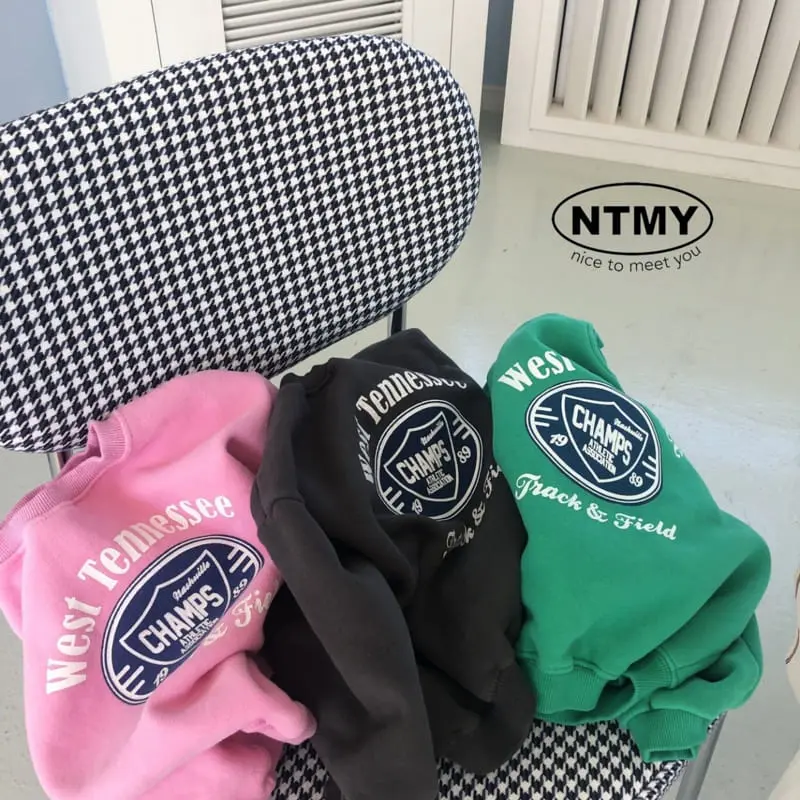 Nice To Meet You - Korean Children Fashion - #minifashionista - Chams Sweatshirt - 4