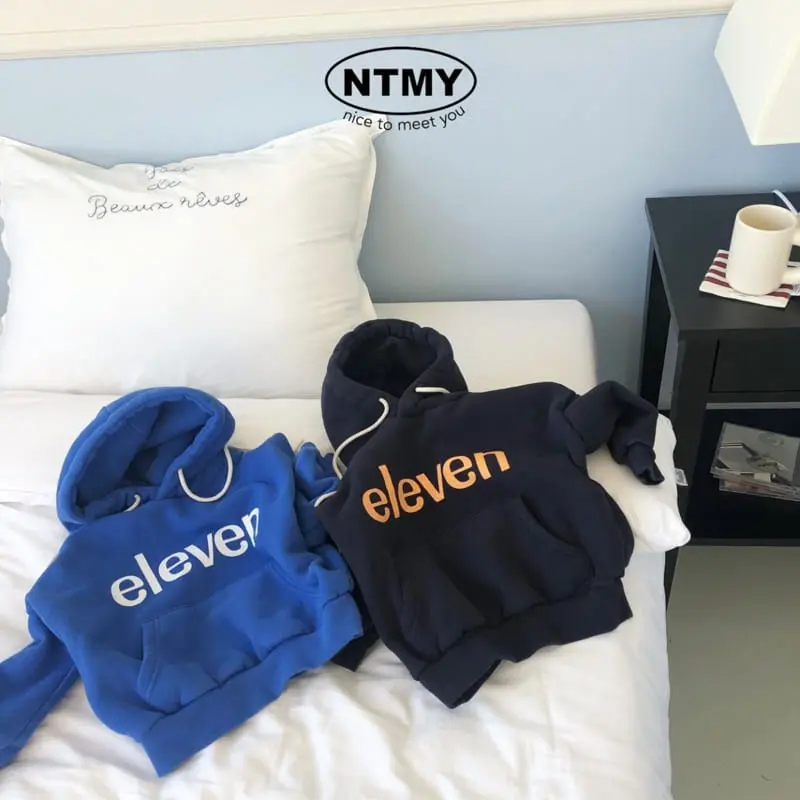 Nice To Meet You - Korean Children Fashion - #prettylittlegirls - Eleven Hoody Tee - 9