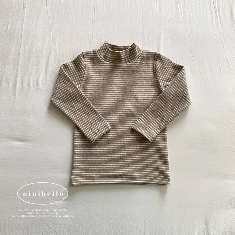 Ninibello - Korean Children Fashion - #Kfashion4kids - 1+1 Warm Turtlenck Tee - 7