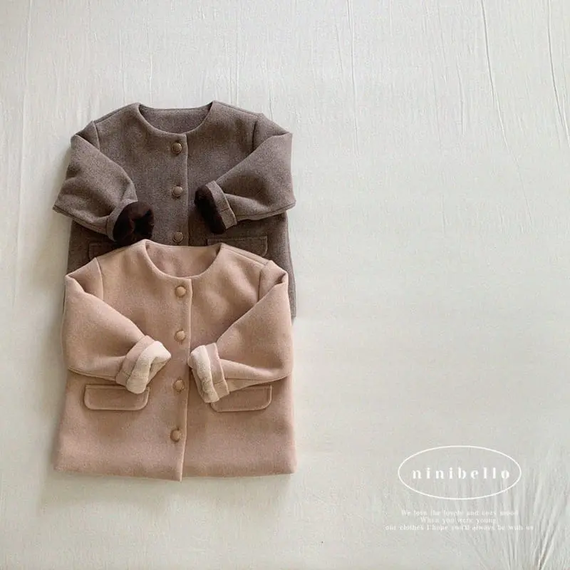 Ninibello - Korean Children Fashion - #magicofchildhood - Classic Half Coat - 8