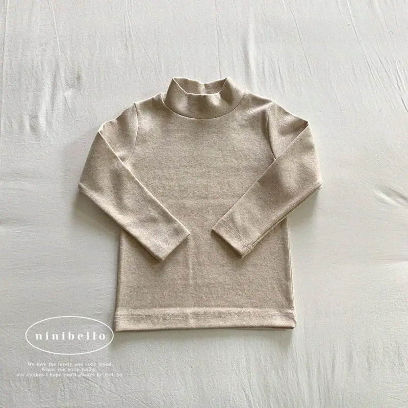 Ninibello - Korean Children Fashion - #magicofchildhood - 1+1 Warm Turtlenck Tee - 9