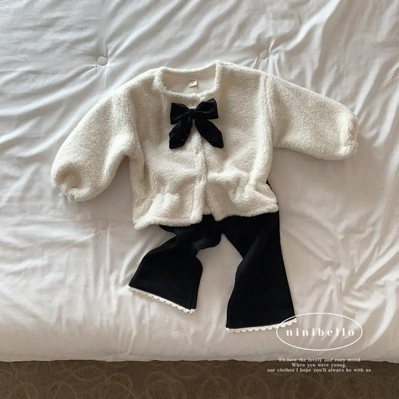 Ninibello - Korean Children Fashion - #todddlerfashion - Velvet Ribbon Hairpin - 10