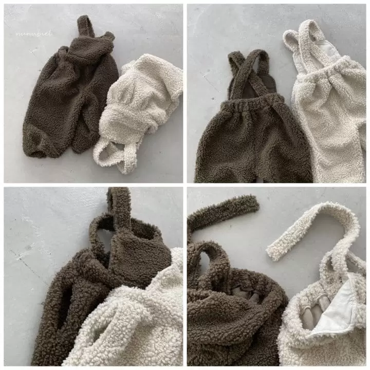 Nunubiel - Korean Baby Fashion - #babylifestyle - Bebe Mongsil Dungaree Pants