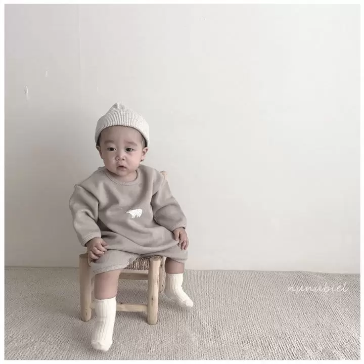 Nunubiel - Korean Baby Fashion - #babyoninstagram - Bebe Bear Romper - 8