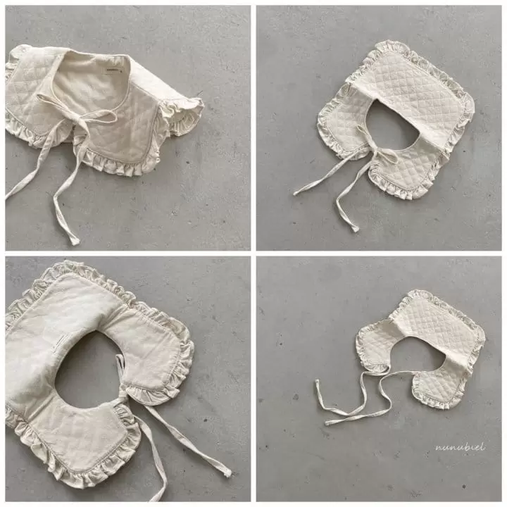 Nunubiel - Korean Baby Fashion - #babyootd - Bebe Quilting Frill Collar Tee