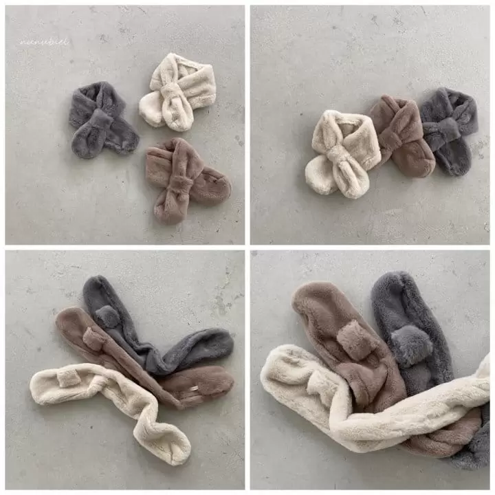 Nunubiel - Korean Baby Fashion - #babywear - Bebe Mink Muffler