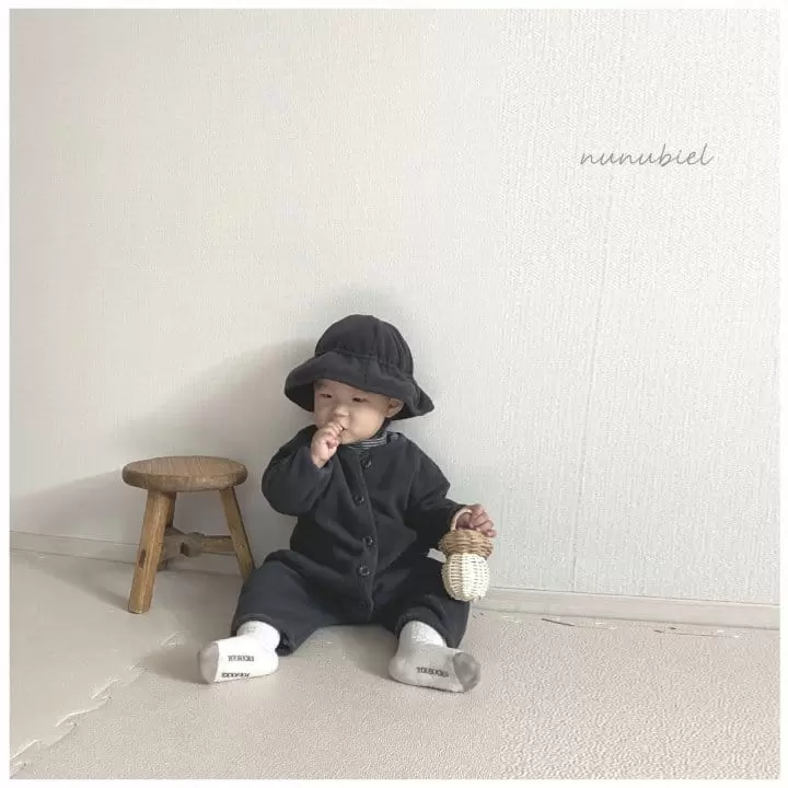 Nunubiel - Korean Baby Fashion - #onlinebabyshop - Bebe Fleece Bodysuit - 8