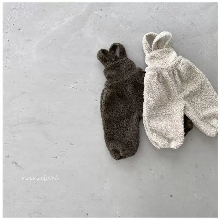 Nunubiel - Korean Children Fashion - #kidsstore - Kid Mongsil Dungarees Pants - 3