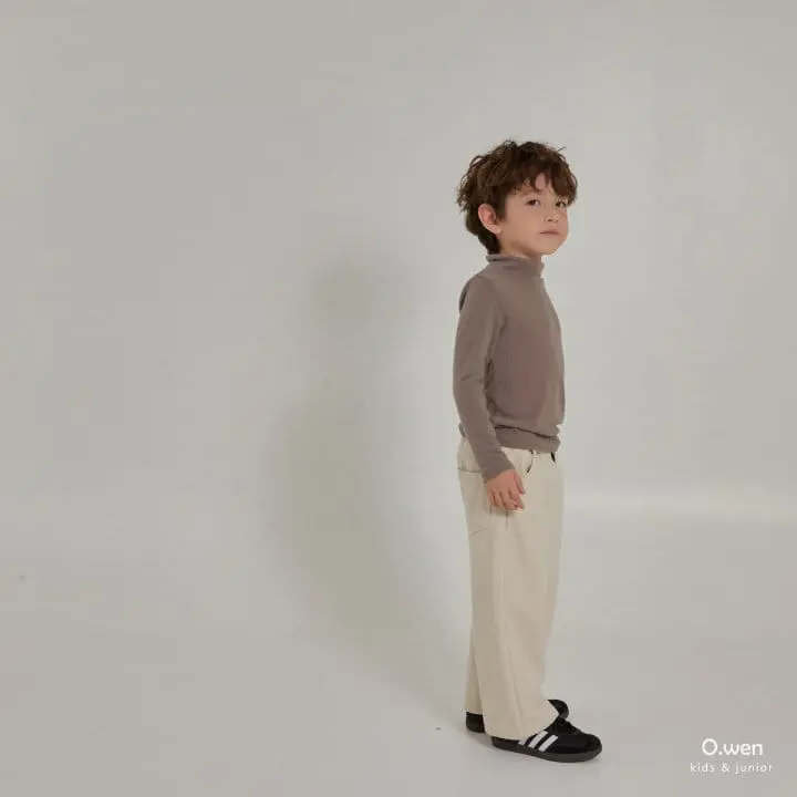 O Wen - Korean Children Fashion - #childrensboutique - Winter Big Pocket Pants - 3