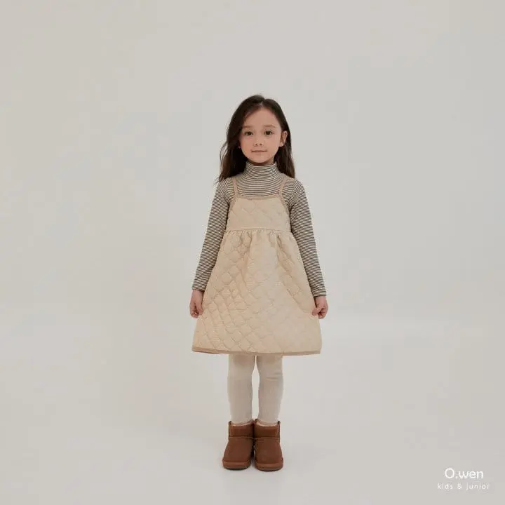 O Wen - Korean Children Fashion - #childrensboutique - Zig Zag Embroidery Leggings - 9