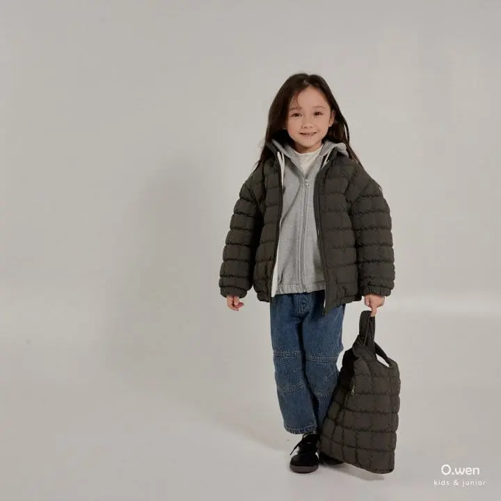 O Wen - Korean Children Fashion - #fashionkids - Winter Slit Fleece Jeans - 12
