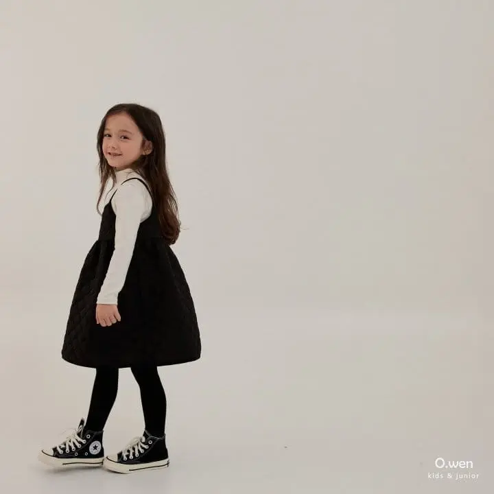 O Wen - Korean Children Fashion - #fashionkids - Fleece Span Turtleneck Tee - 9