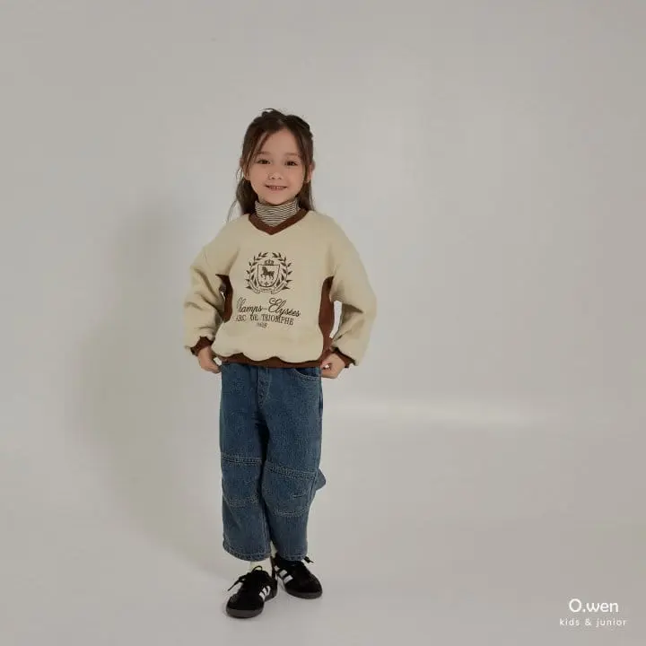 O Wen - Korean Children Fashion - #magicofchildhood - Winner Color Sweatshirt - 7