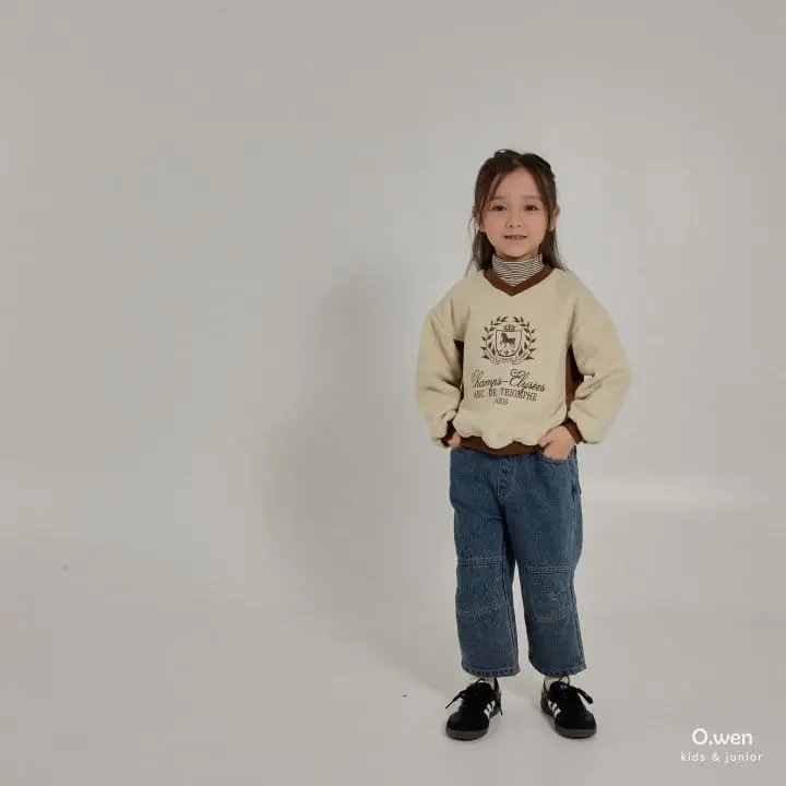 O Wen - Korean Children Fashion - #prettylittlegirls - Winner Color Sweatshirt - 9