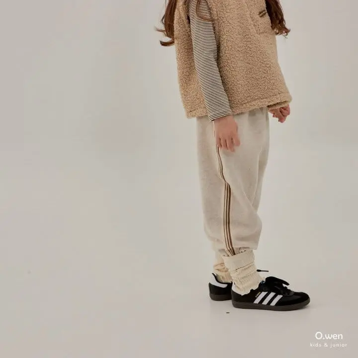 O Wen - Korean Children Fashion - #prettylittlegirls - Tape Pants - 6