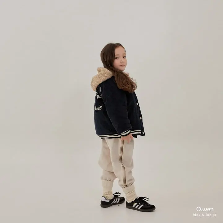 O Wen - Korean Children Fashion - #toddlerclothing - Tape Pants - 8