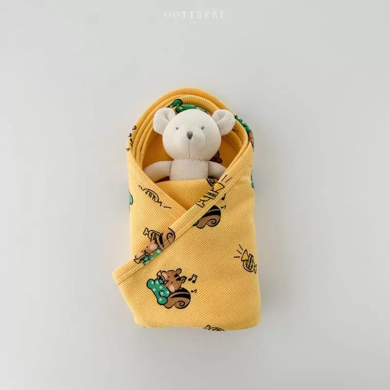 Oott Bebe - Korean Baby Fashion - #babyboutiqueclothing - Animal Blanket - 10