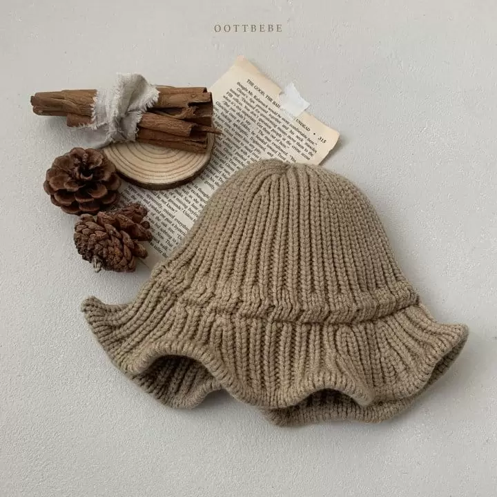 Oott Bebe - Korean Baby Fashion - #babyboutiqueclothing - Knit Bucket Hat